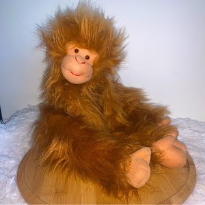 GANZ Vintage Orangutan Stuffed Animal 1997  Approx 11”